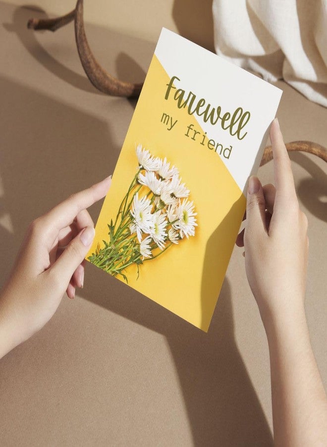 AanyaCentric Farewell Greeting Card Gift - Prefilled Message Card with Envelope - 5.8 x 8.3 inch A5 Size - Image 2
